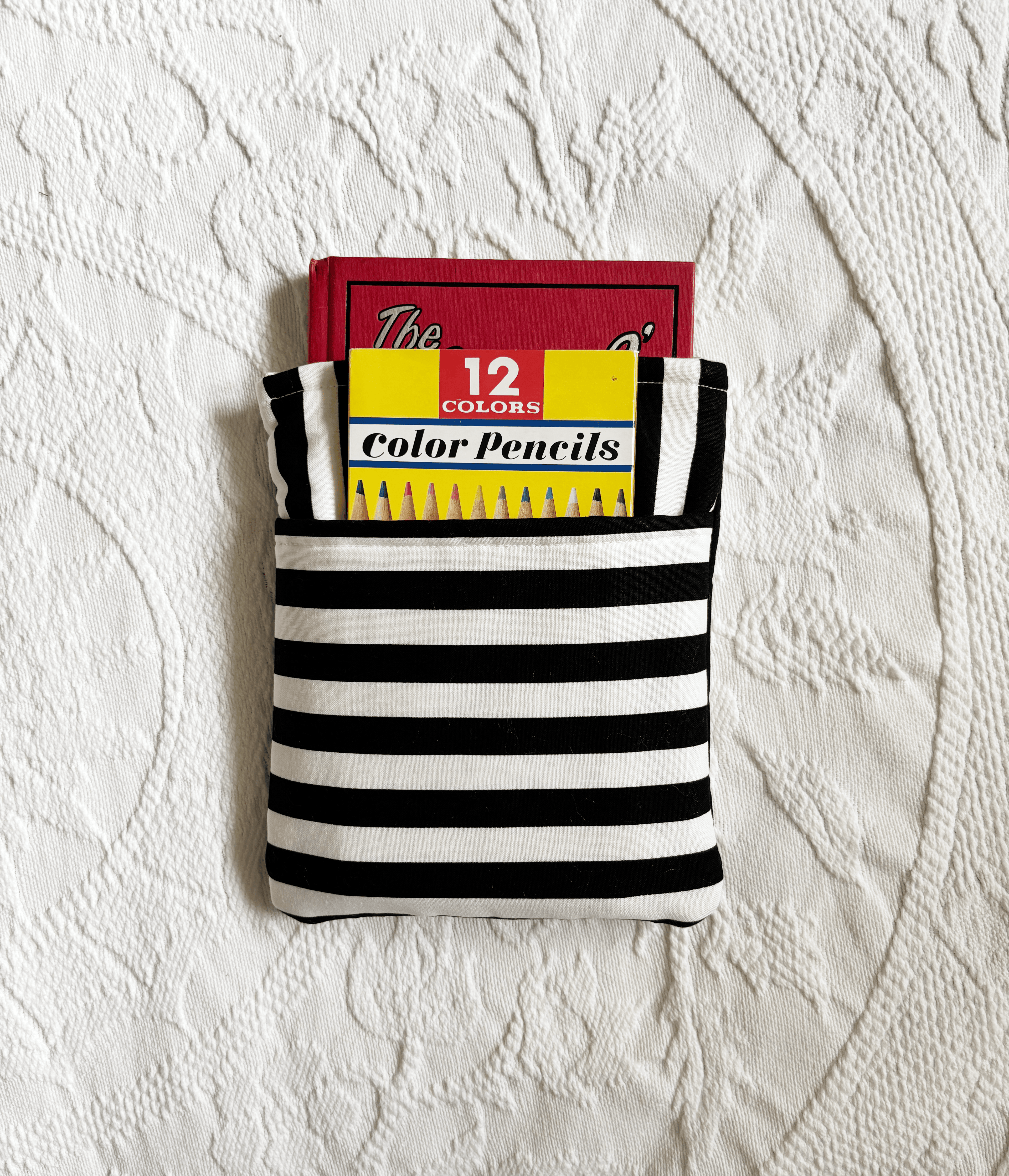 Pinstripe E-Reader/Book Sleeve